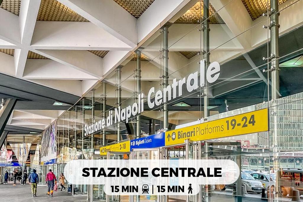 Metro Stazione-Duomo 500M -Appartamento Centrale Ed Elegante Неаполь Екстер'єр фото